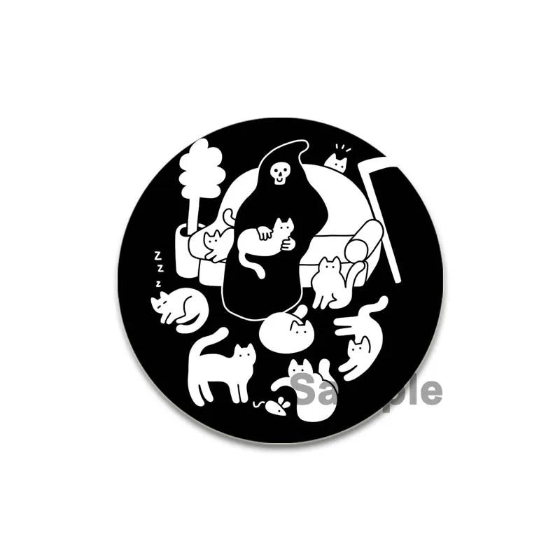 32/44/58 мм значок на лацкан в виде утки в стиле панк, значок в виде книжного червя, брошь в виде лягушачьего пальца, бобы, для рюкзака, одежды, эмалевые булавки ручной работы, украшения в стиле аниме, подарки