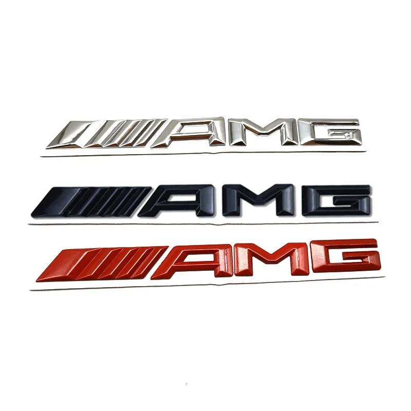 For Benz S-CW221Car 3d Rear Letter Emblem Trunk Sticker for Mercedes benz AMG C E S GLE CLC Class W204 W203 W205 W124 W221 W213 W212
