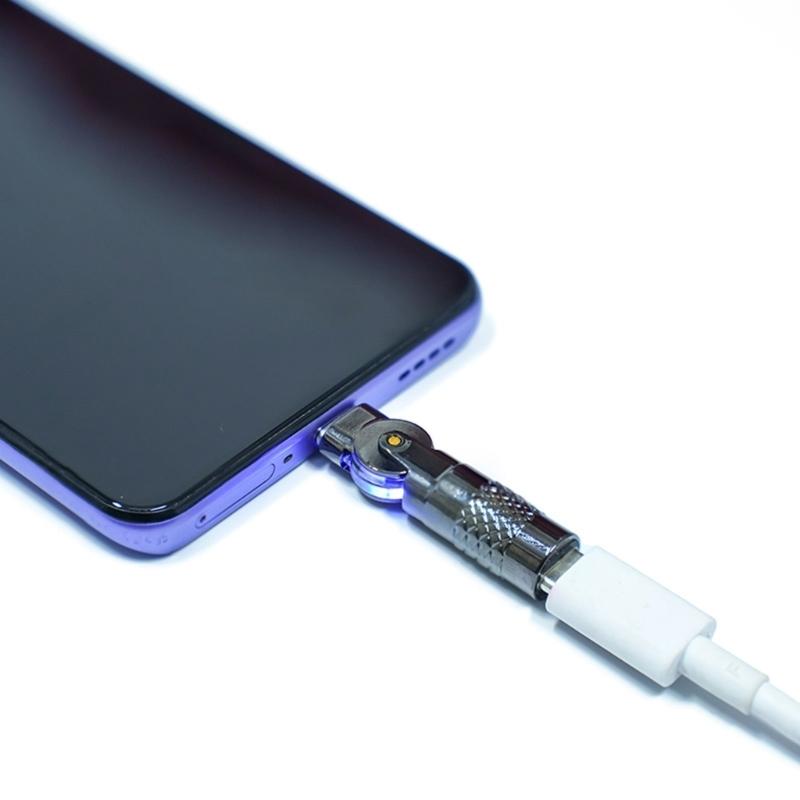 Small  USB To Type C Adapter 48mm Length Supporting 480Mbps Data Transfer Glorious Charging for Mobile Charge While Play