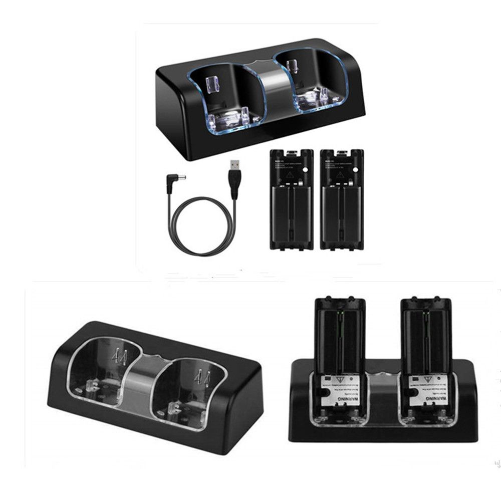 Game Accessories Replacement Remote Controller Charger Charging Dock USB Cable Cradle Station