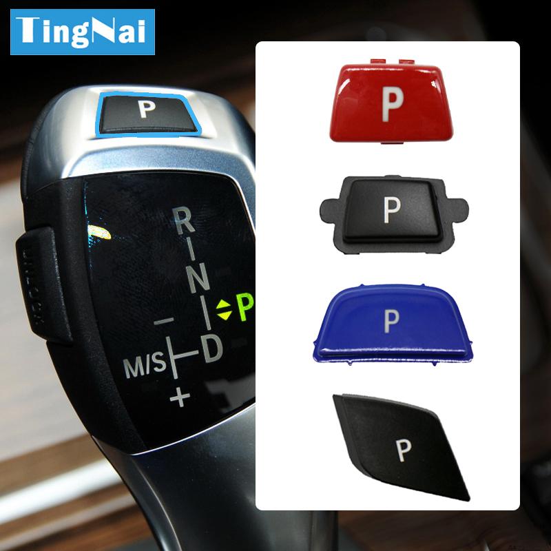 Автомобильный рычаг переключения передач, кнопка автостоянки P, замена крышки для BMW 3 5 7 X3 X4 X5 X6 Series E90 F30 F10 F01