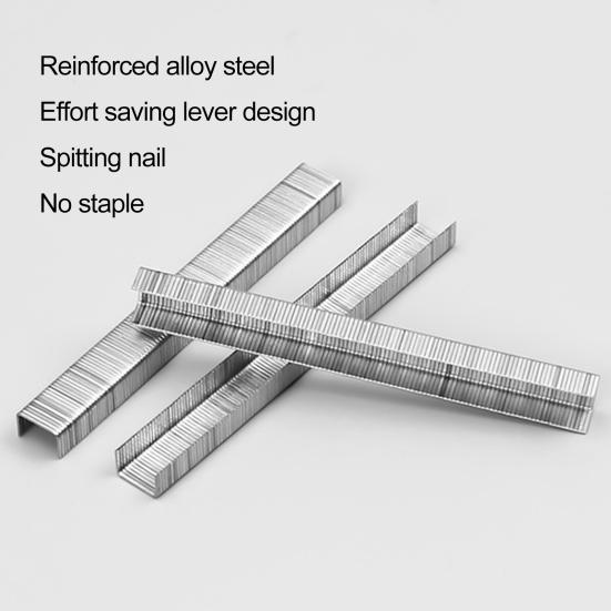 2000Pcs 10x8mm U-shaped Staples Boxed 1008F Heavy Duty Manual Stapler Door Shaped Staples for Home Renovation
