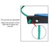 Archery Trainer Puller Grip Arm Force Strength Training Elastic Rope Archery Training Band Exerciser, Rubber Arrow Band