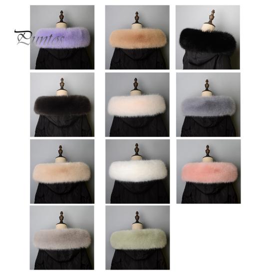 Искусственный меховой воротник с отделкой капюшона, мягкий пушистый плюш, теплый, много цветов, доступны самодельные изделия для пошива одежды, капюшона, воротника для хлопковой одежды, курток, шапок
