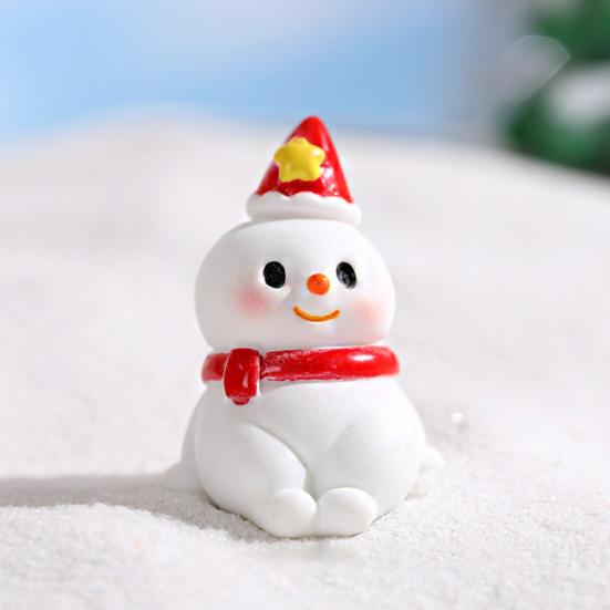 Полезная рождественская фигурка из смолы, стильная коллекционная изящная работа