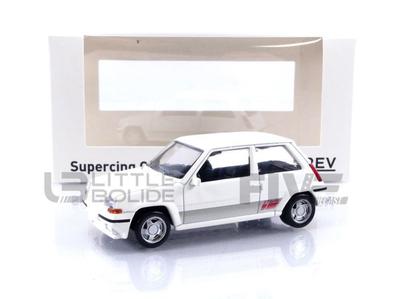 Norev JETCAR масштаб Renault Supercinq GT Turbo Фаза II 1988 Белый 1/43