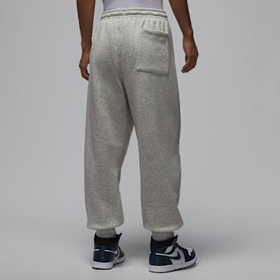 Мужские штаны Jordan Brooklyn из флиса, удобные, на флисовой подкладке, на шнуровке, с эластичными манжетами, вязаные, мужские