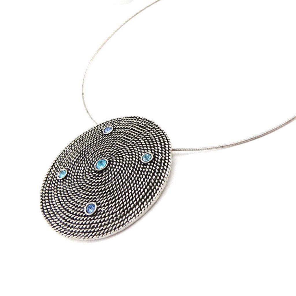 Les Trésors De Lily [E0383] - Дизайнерское колье «Neolys», бирюзовый