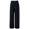 Sancai 2025 Winter Fleece-Lined High-Waist Straight Leg Pants