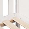 Kids  House Bed White 80 x 200 cm Solid Pine Wood