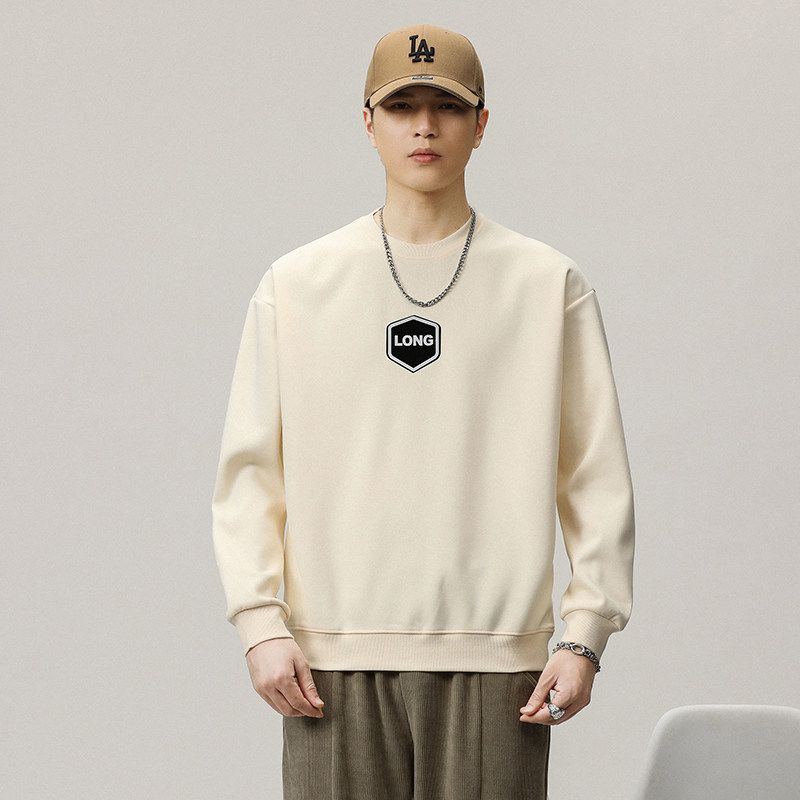 Ceiling-High Quality! Original Japanese Order! Autumn Export Surplus Sweatshirt for Men, Casual, Trendy, Loose Fit, Clearance Sale