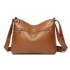 Женская сумка с несколькими карманами, мягкая кожаная сумка через плечо для мам среднего возраста