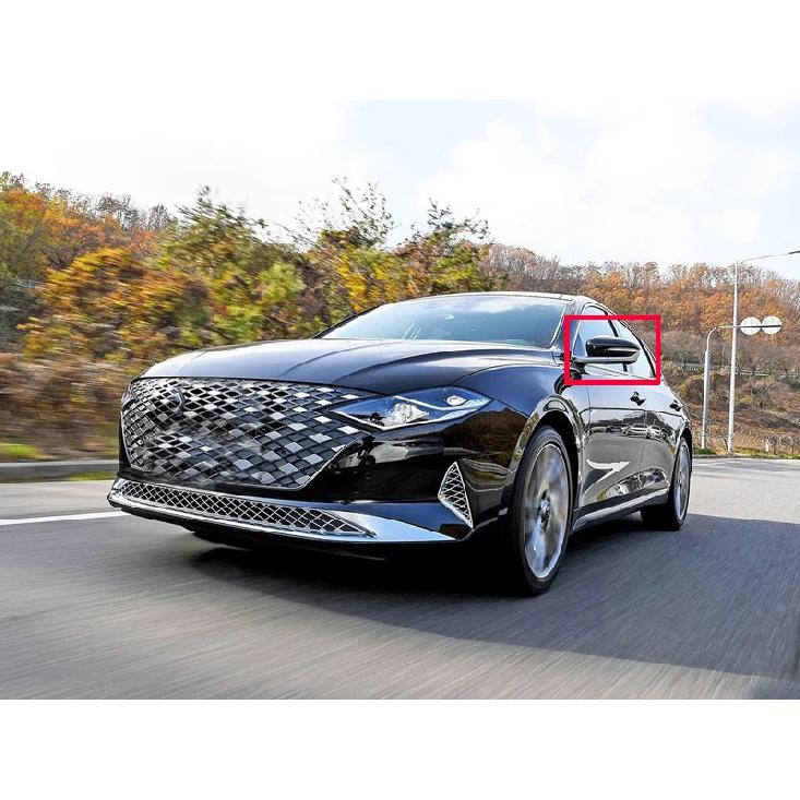 Для Hyundai Azera Grandeur (И.Г.) - Накладка на боковое зеркало двери в стиле карбона, крышка зеркала заднего вида, декоративная накладка