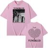 Yungblud Zombie Рок-группа Графическая Футболка Унисекс Хип-хоп Ретро Музыкальный Фан Аппарель Футболки Мужская Повседневная С Круглым Вырезом Высококачественная Футболка