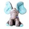 Singing Elephant Plush Toy with Music and Moving Hands for Kids