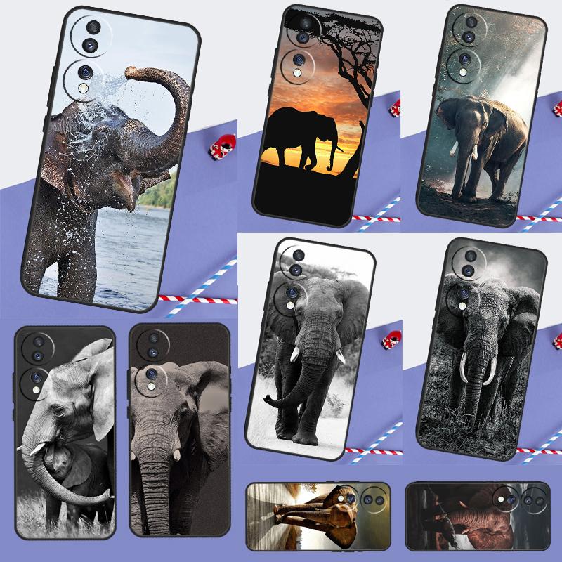 Чехол с изображением индийского животного слона для Honor Magic 7 5 6 Lite Honor X9b X9a X8b X8a X8 X9 X9c 50 70 90 Lite 200 Pro