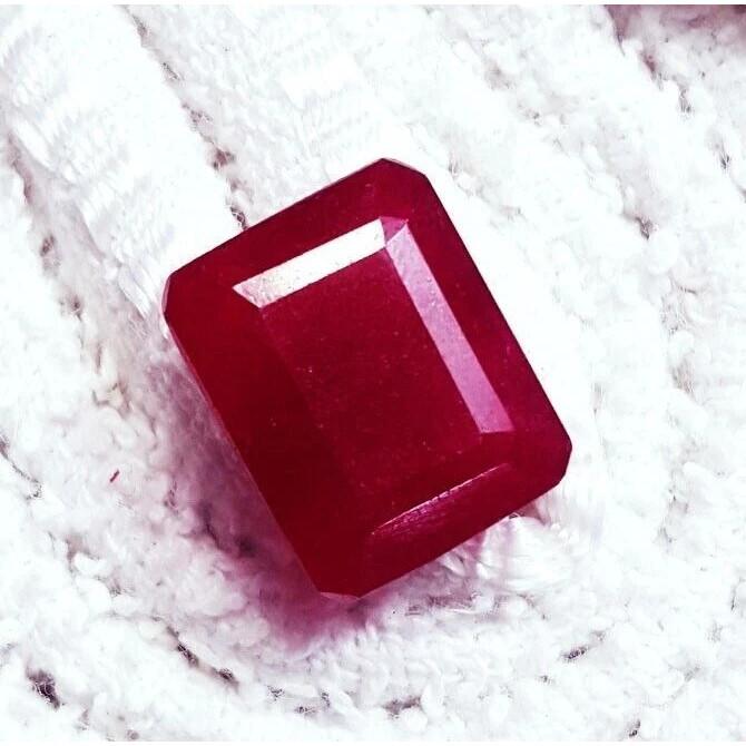 6.35 Ct Natural Utah Red Beryl (Bixbite) Emerald Cut Stunning Gemstone