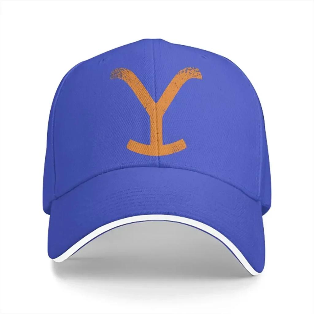 Dutton Ranch Gold Logo Baseball Caps Peaked Cap Yellowstone National Park Sun Shade Hats for Men Women