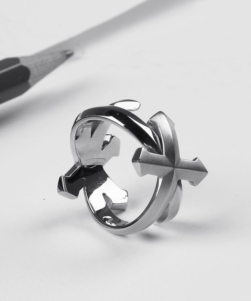 Trencadism Alexander Ring / Silver 925 / Ring Alexander_Trm_Axr15Crs (A Type)