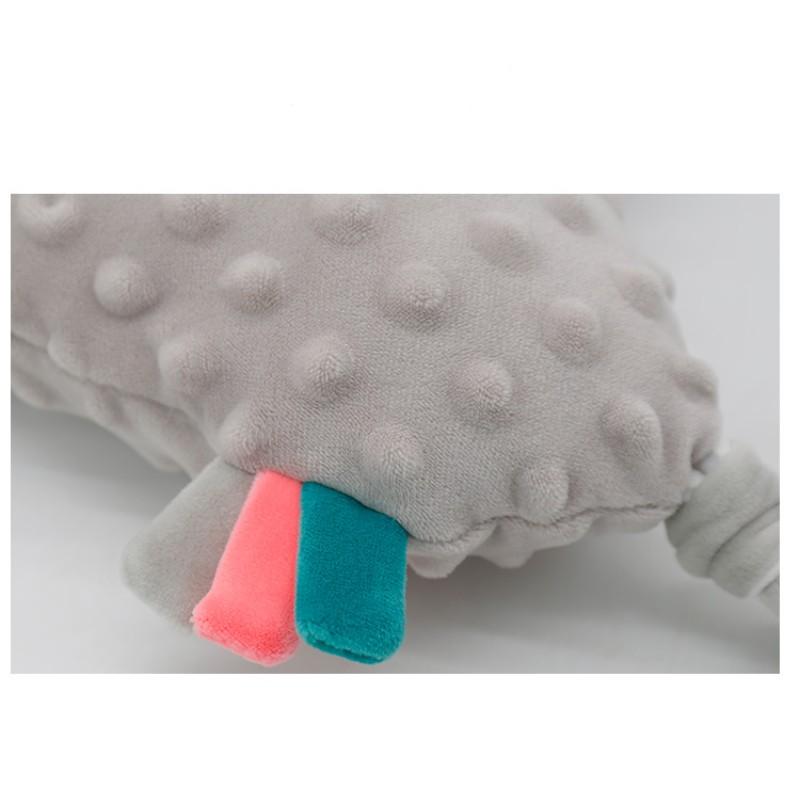 Модный детский плед Плюшевые игрушки Детский подарок Кукла для раннего развития ребенка Дизайн мультяшной куклы Тренировка способности ребенка к захвату Souptoys