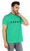 Inkmeso Мужская футболка с круглым вырезом и V-образным вырезом с надписью Daddy Tshirt For Dads Jersey