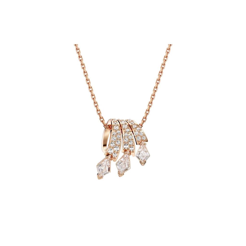 Swarovski Ожерелье Когти Дракона и Феникса Унисекс Ожерелье Розовый 5675826