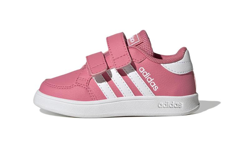 adidas Кроссовки для малышей Neo Breaknet, износостойкие, низкие, розовые, для младенцев и малышей GW2903