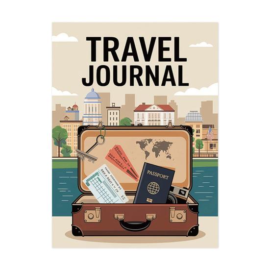 Travel Journal Travel Memories Log Diary Notebook Roadtrip Adventure Journal Book Travel Planner Gift for Travelers