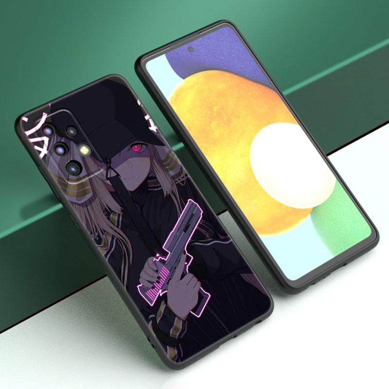 Чехол с изображением аниме Vaporwave Glitch для Samsung A04 A21 A30 A50 A52 S A13 A14 A22 A23 A32 A53 A73 5G A11 A12 A31 A33 A51 A70 A71 A72