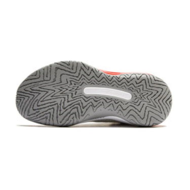 Баскетбольные кроссовки Li Ning Childrens Pioneer Team 3 V3, удобные, универсальные, средней высоты, детские баскетбольные кроссовки, красные, серые, YKBU038-5