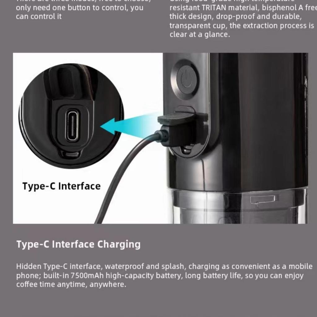 Беспроводное Отопление Автоматическая Кофемашина Эспрессо Молотый Кофе Кофейная Капсула Автомобиль На открытом воздухе