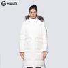 Женская ветрозащитная парка HALTI с 95% гусиным пухом