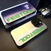 Крутой ящик для инструментов F-Festool Чехол для телефона для iPhone 16 15 14 13 12 11 Pro Max Черный Фиолетовый Матовый Лазерный Металлик Аврора Funda