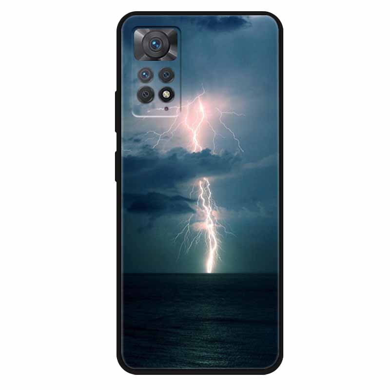 For Xiaomi Redmi Note 11 Pro 4G Case Soft Space Marble TPU Silicone Back Cover For Xiaomi Redmi Note 11Pro 4G Cases Bumper Shell