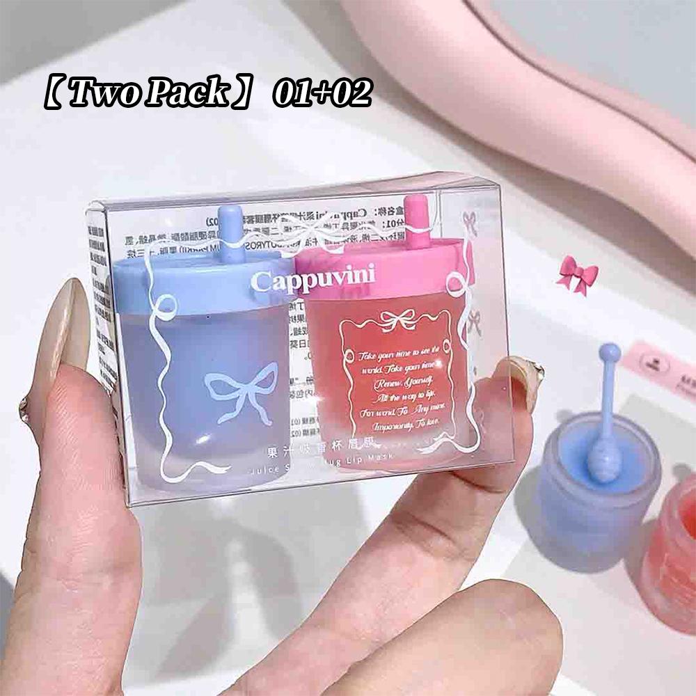 CAPPUVINI Nourish And Moisturizing Lip Gloss Juice Cup Packaging Reduce Lip Lines Lip Balm Lip Care