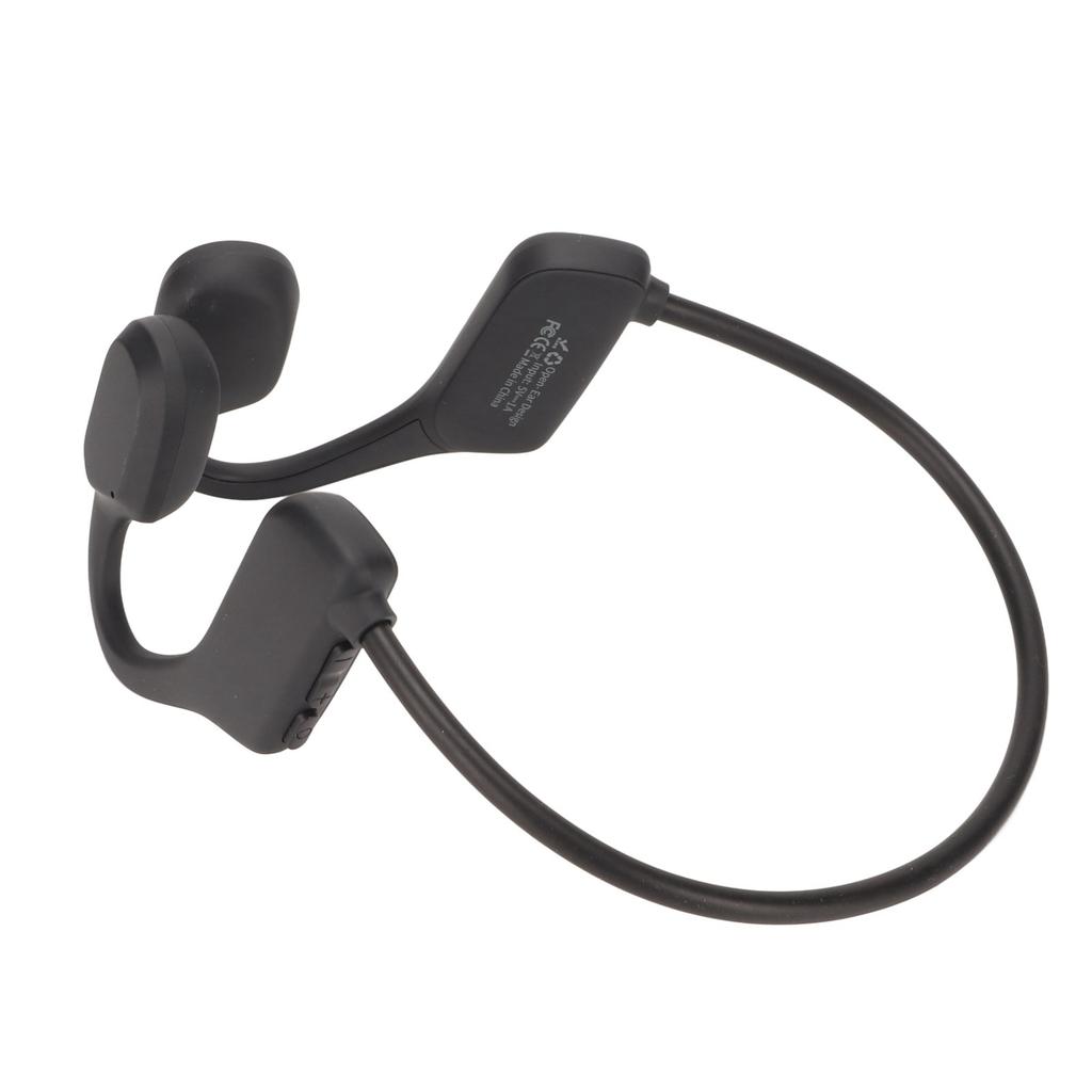 Bone Conduction Bluetooth5.3 Headset IPX5 Waterproof Open Ear Sports Headset with Mic for Exercise R