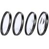 Макрофильтры Close Up Набор +1 +2 +4 +10 Для объективов камер Canon Nikon Sony 37 мм-77 мм Фотография