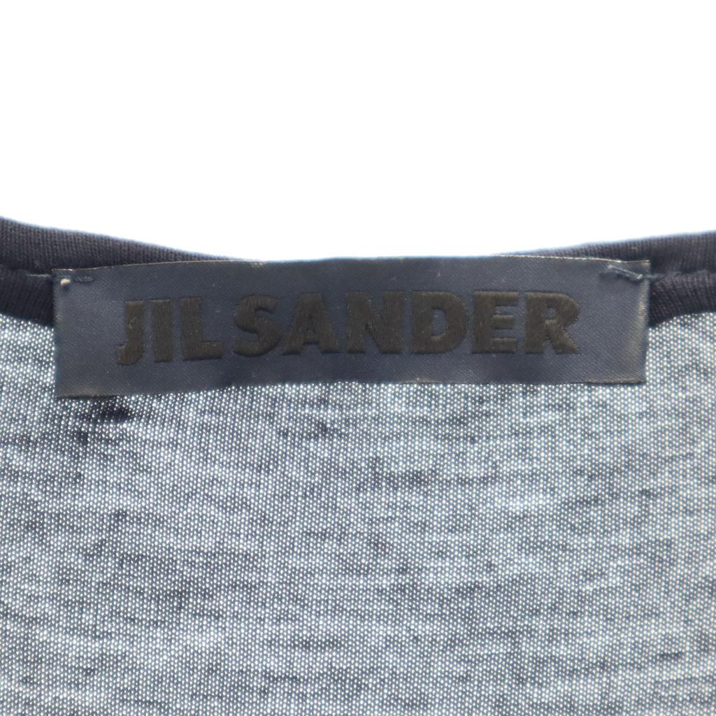 JIL SANDER made in Italy No sleeve Skipper Color one piece 32 Navy Women Used