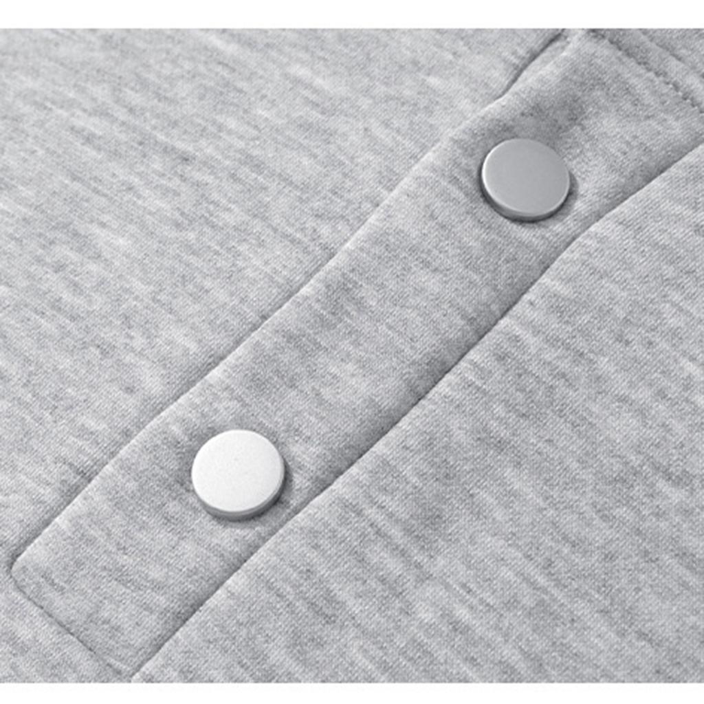 Мужская повседневная толстовка с капюшоном на молнии до середины, однотонная, свободного кроя, спортивная