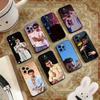 Мужской певец - Bad Bunny Чехол для телефона для iPhone 17,16,15,14,13,12,11 Plus,Pro Max,XS,Мягкий силиконовый черный чехол