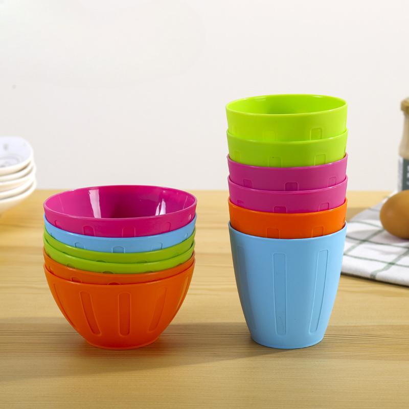 Creative Bowl, Colorful Salad Bowl, Shaved Ice Bowl, Ice Porridge Bowl, Ice Cream