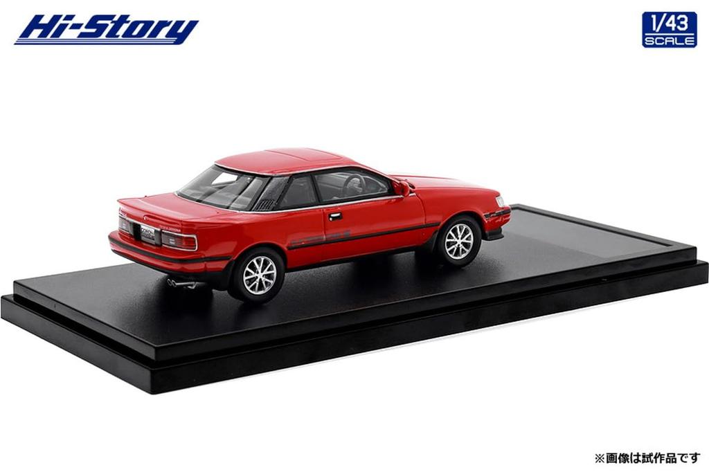 Hi Story Toyota Corona Coupe 2000 Super Red II Полный продукт 1/43 GT-R (1985)