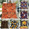Halloween Ghosts Pumpkin Print Blanket Sofa Bed Blanket Super Soft Warm Blanket Cover Flannel Throw Blanket
