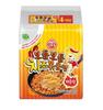 Ottogi Soft & Cheesy Stir-Fried Noodles Spicy 130g × 4 – Cheesy & Spicy Korean Noodles