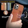 Магнитный кожаный кошелек Чехол для телефона Для iphone 15 14 13 11 16 Pro Max 12 Mini Xs X XR Plus Se 2022 Подставка Отсек для карт Мобильный чехол