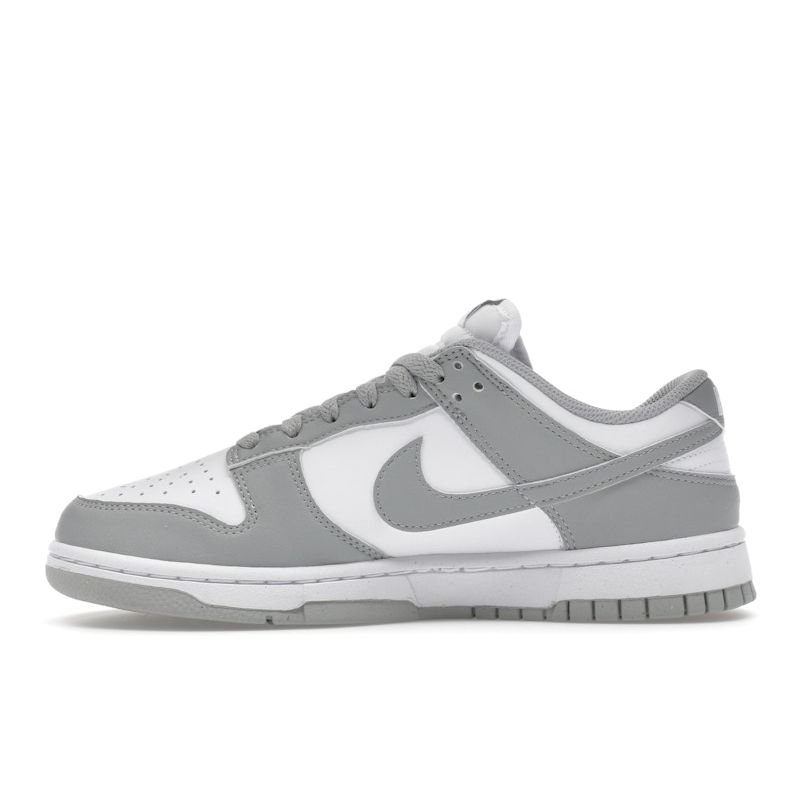 Nike Dunk Low Next Nature Light Smoke Grey женские кроссовки белые DD1873-113