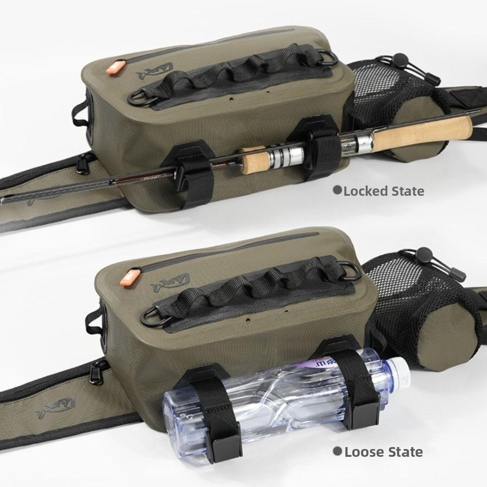 Large Capacity Fishing Shoulder Bag Waterproof Fishing Tackle Pack  Fishing Supplies