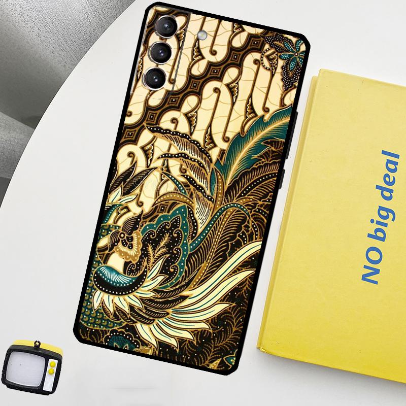 Чехол для телефона с узором Батик для Samsung Galaxy S25 Ultra S21 S22 S23 S24 Ultra S9 S10 S20 Plus S25 FE