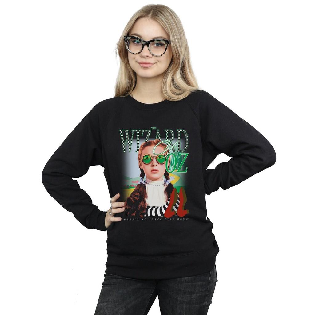 The Wizard Of Oz Womens/Ladies No Place Checkerboard Sweatshirt