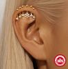 Piercings 925 Sterling Silver Zircon Snowflake Marquise Ball Flat Back Vertical Helix Piercing Ear Bone Earrings